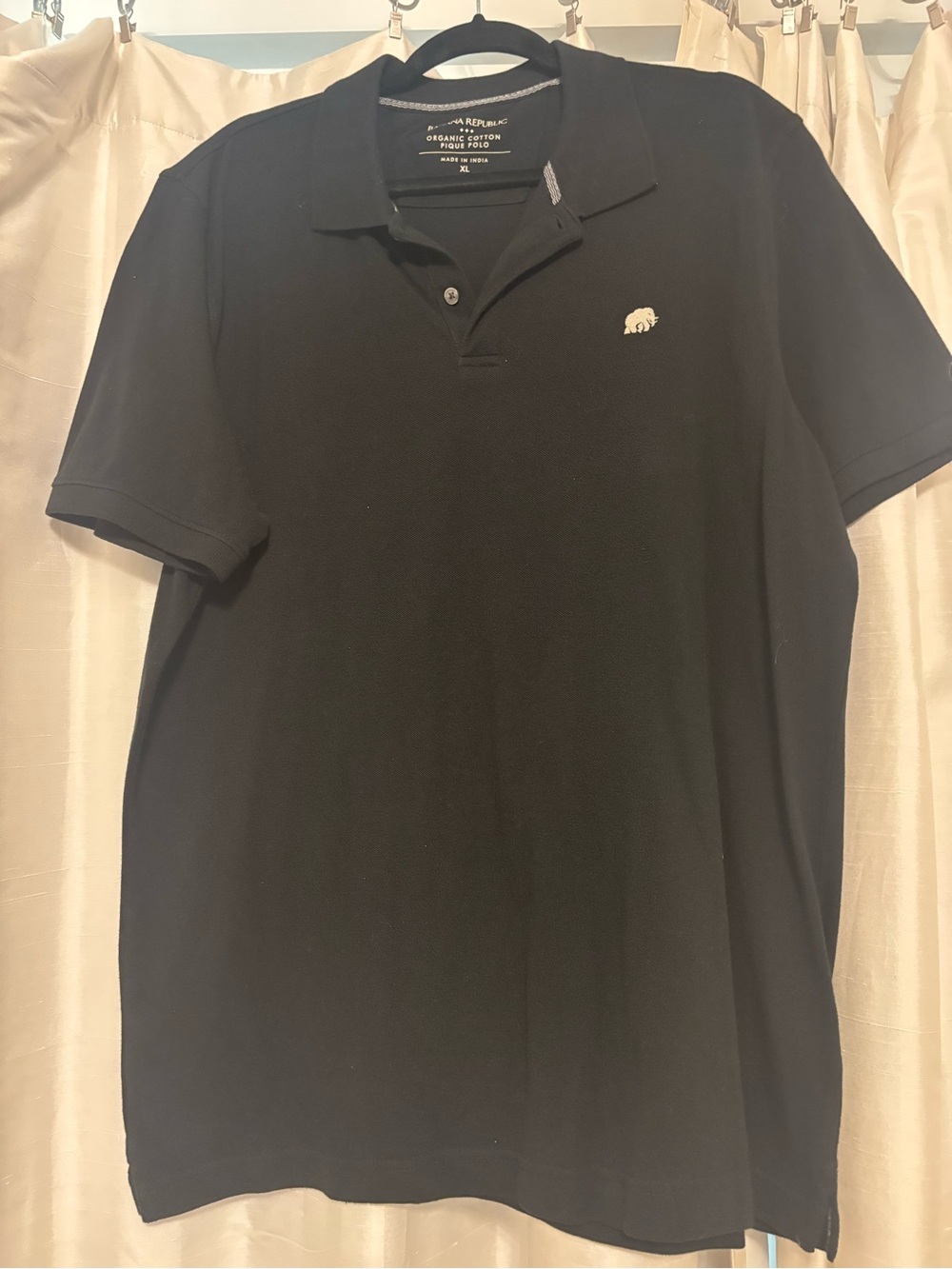 Banana Republic pique Polo Shirt. XL. Great condition! Black.